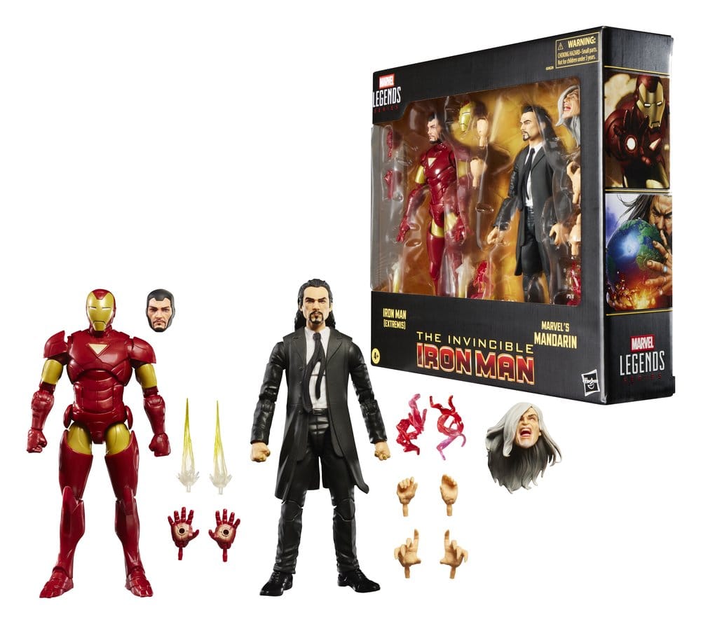 Marvel Legends Action Figure 2-Pack Iron Man (Extremis) & Marvel's Mandarin 15 cm 5010996338921