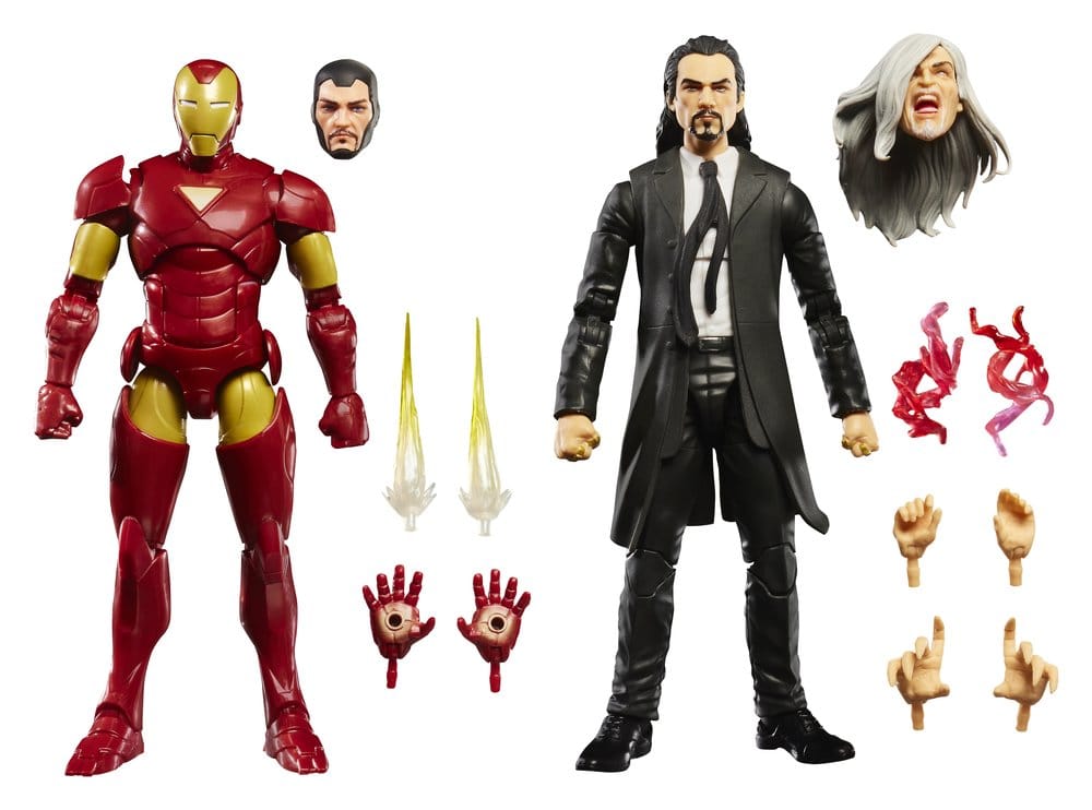 Marvel Legends Action Figure 2-Pack Iron Man (Extremis) & Marvel's Mandarin 15 cm 5010996338921