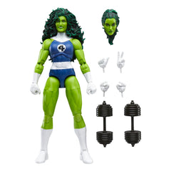 Fantastic Four Marvel Legends Retro Action Figure She-Hulk 15 cm 5010996335265