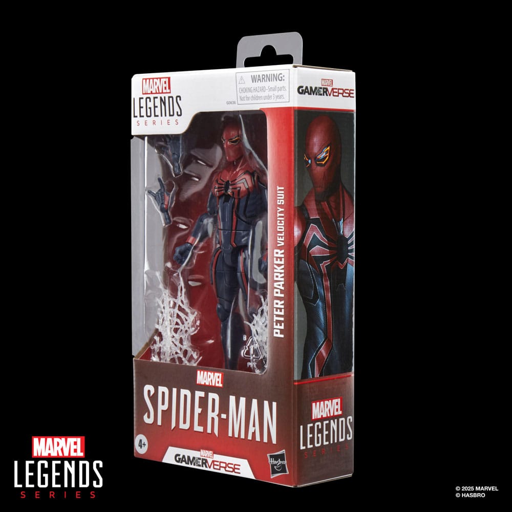 Spider-Man Marvel Legends Gamerverse Action Figure Peter Parker Velocity Suit 15 cm 5010996322852