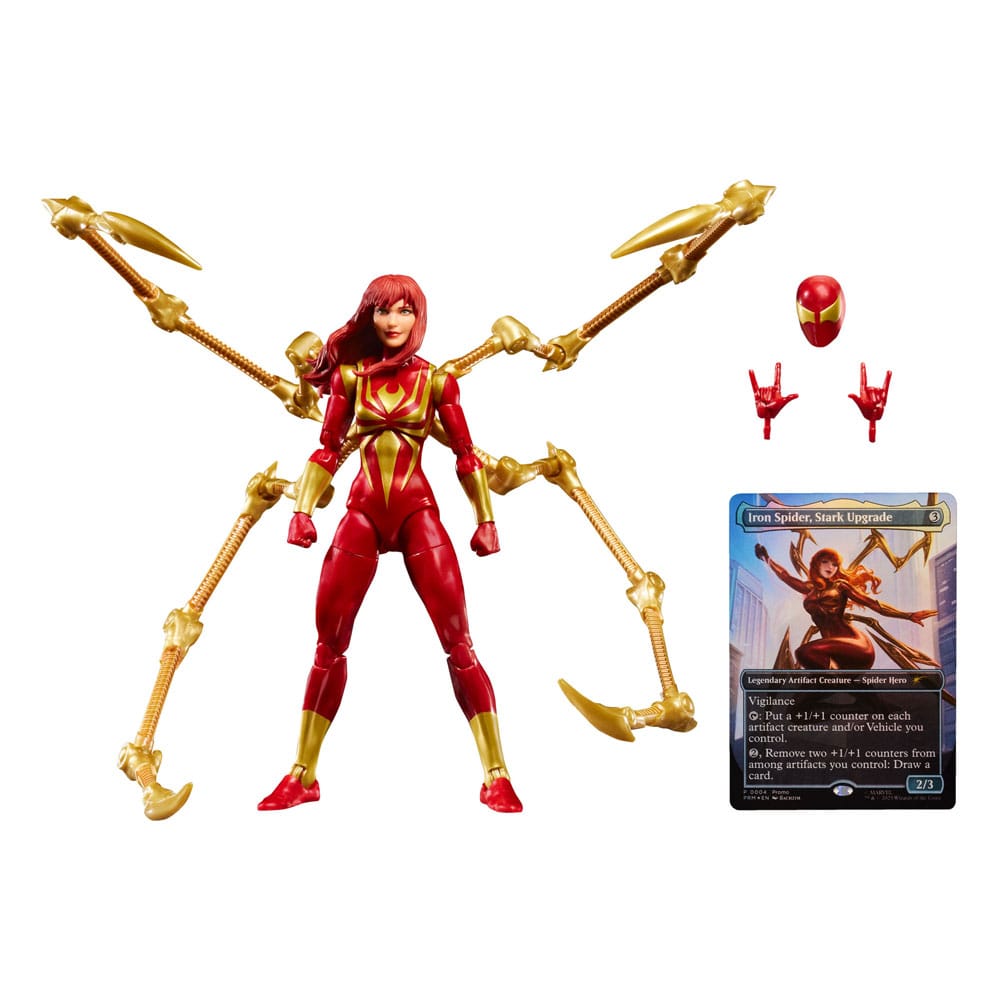 Marvel Legends Magic: The Gathering Action Figure Mary Jane Watson (Iron Spider) (plus Exclusive Foil Card) 15 cm 5010996323262
