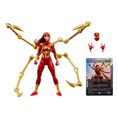 Marvel Legends Magic: The Gathering Action Figure Mary Jane Watson (Iron Spider) (plus Exclusive Foil Card) 15 cm 5010996323262