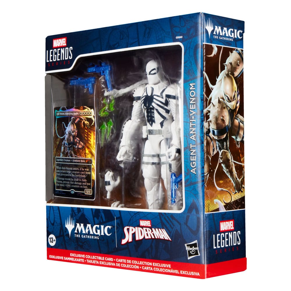 Marvel Legends Magic: The Gathering Action Figure Agent Anti-Venom (plus Exclusive Foil Card) 15 cm 5010996323330
