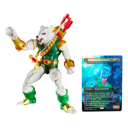 Marvel Legends Magic: The Gathering Action Figure Man-Wolf (plus Exclusive Foil Card) 15 cm 5010996323316