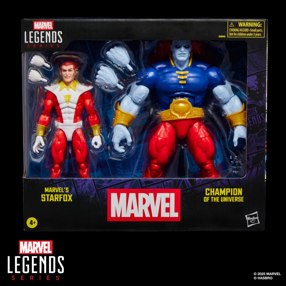 Marvel Legends Action Figure 2-Pack Marvel's Starfox & Champion of the Universe 15 cm 5010996328755