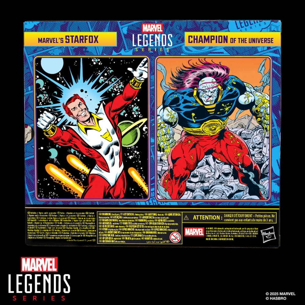 Marvel Legends Action Figure 2-Pack Marvel's Starfox & Champion of the Universe 15 cm 5010996328755