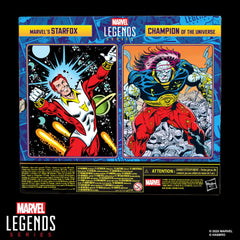 Marvel Legends Action Figure 2-Pack Marvel's Starfox & Champion of the Universe 15 cm 5010996328755