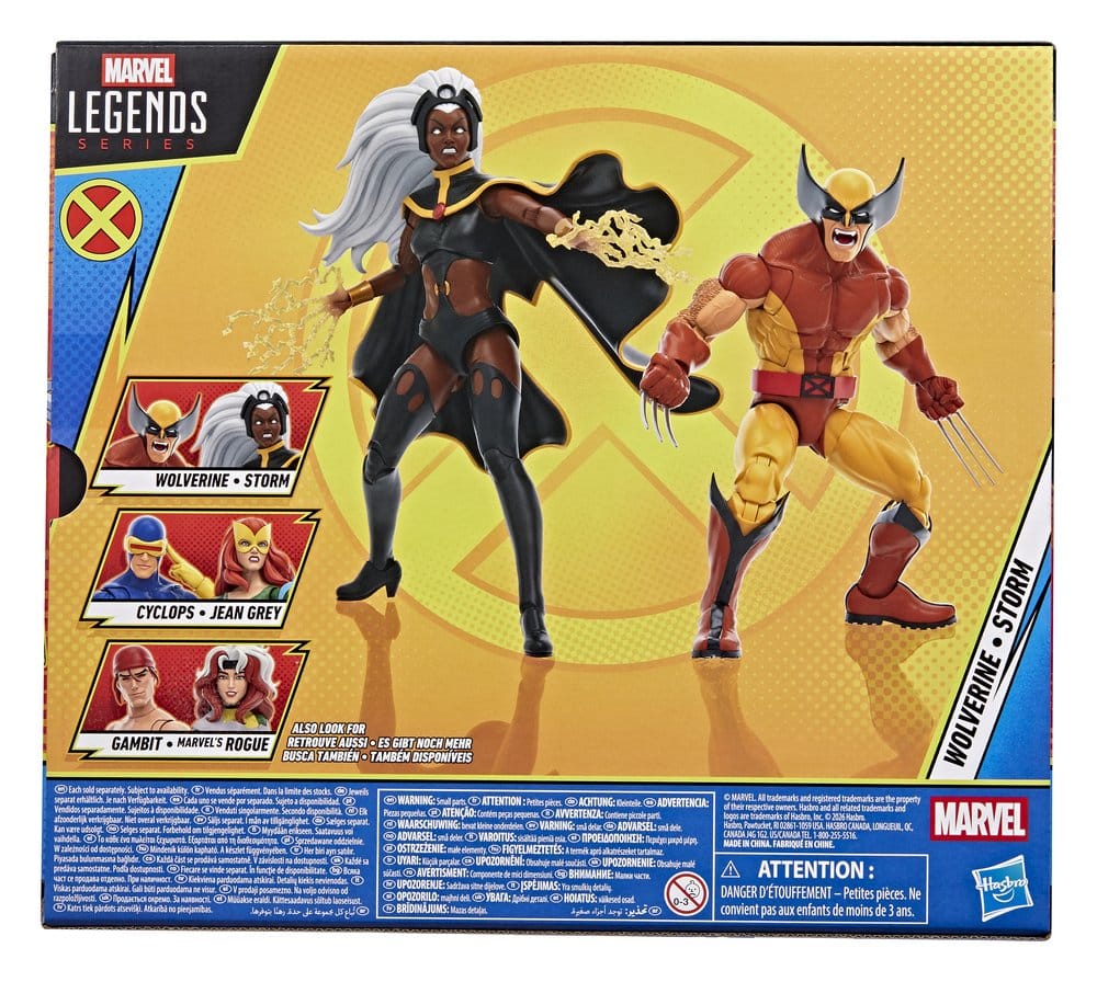 Marvel Legends Action Figure 2-Pack Storm & Wolverine 15 cm 5010996324894