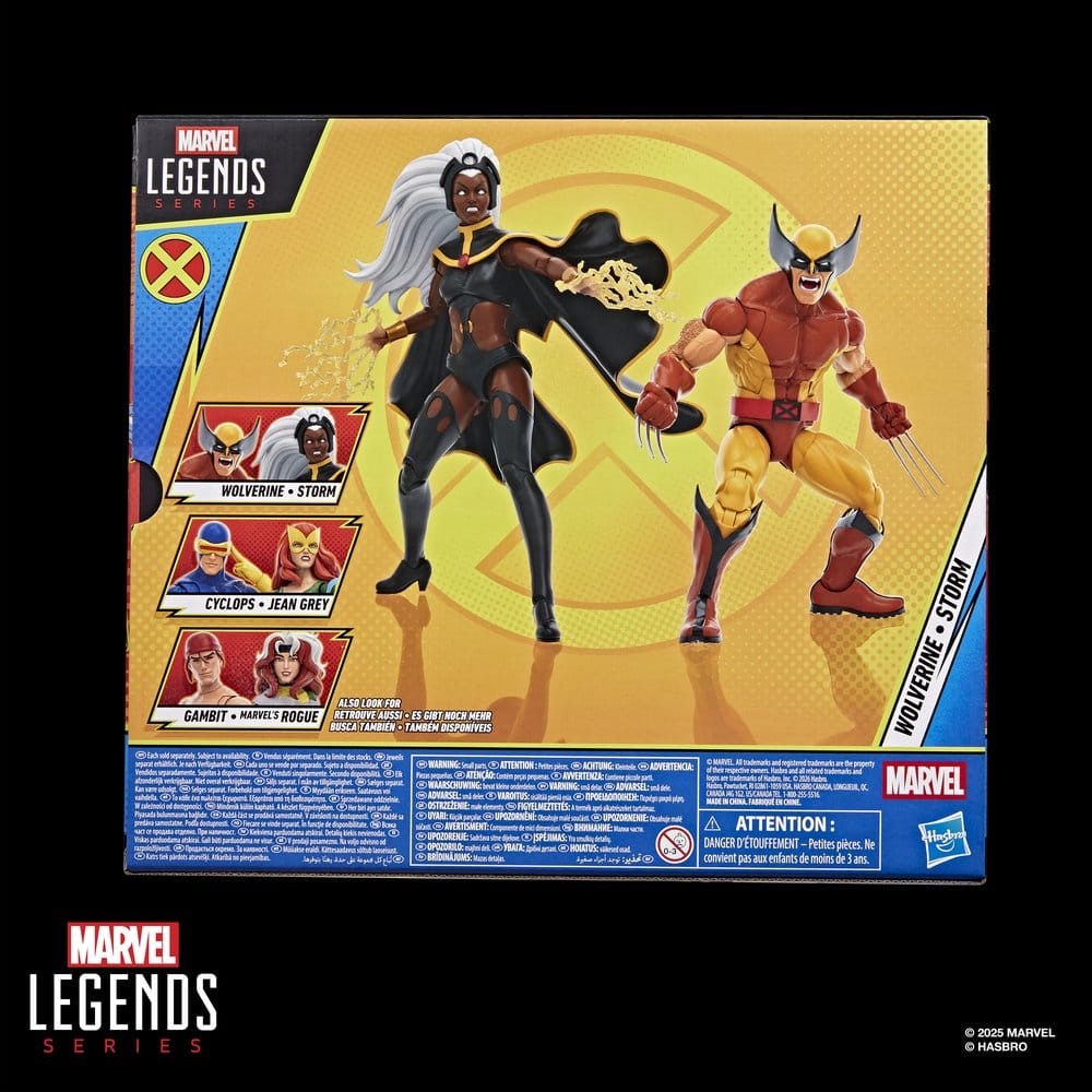 Marvel Legends Action Figure 2-Pack Storm & Wolverine 15 cm 5010996324894