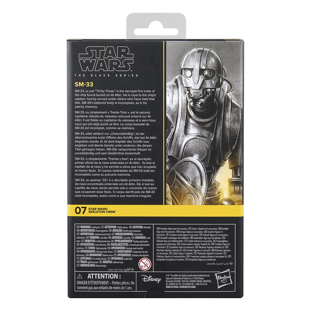 Star Wars: Skeleton Crew Black Series Action Figure SM-33 15 cm 5010996312747