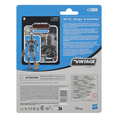 Star Wars: The Mandalorian Vintage Collection Action Figure 3-Pack IG-12, Grogu & Anzellan 10 cm 5010996292094