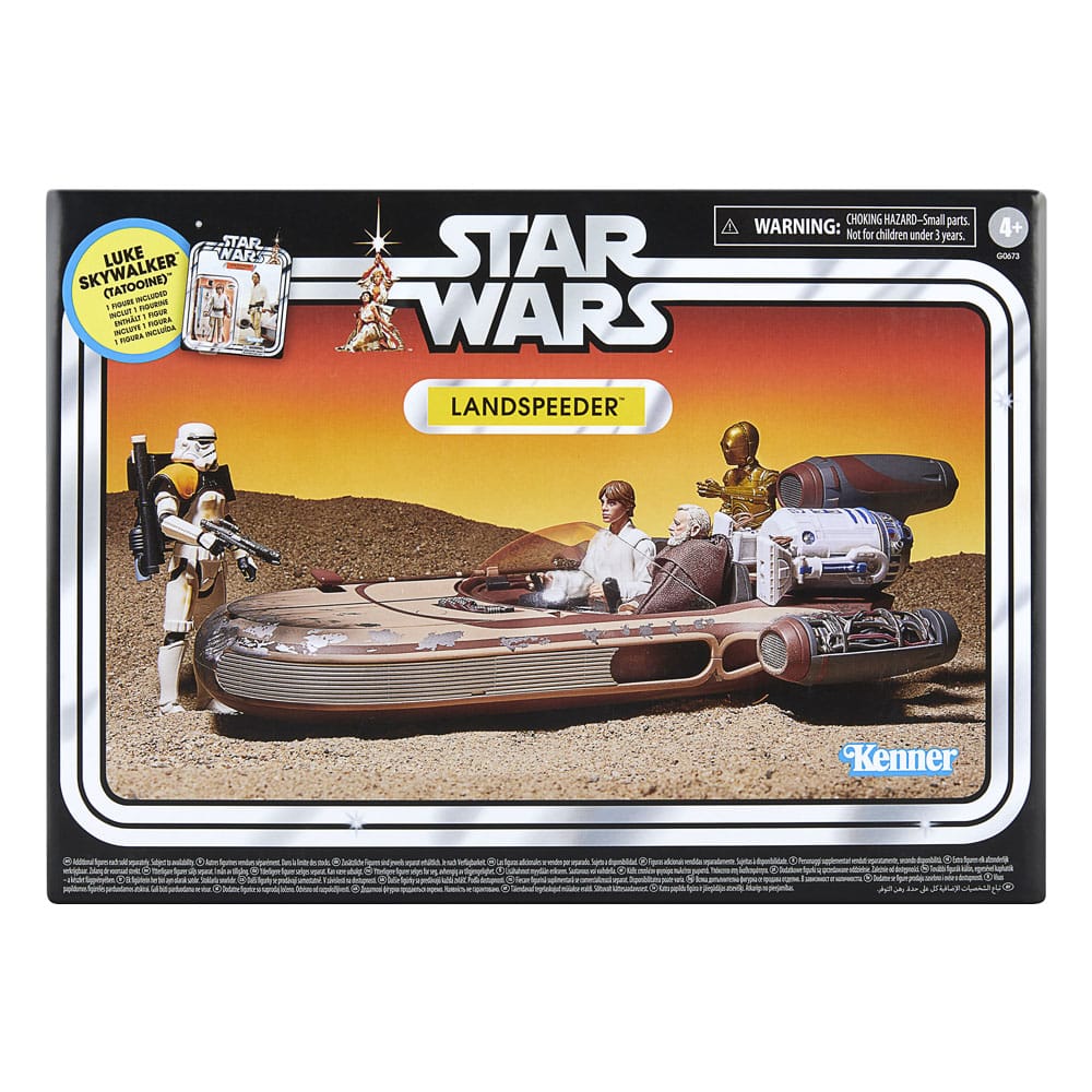 Star Wars Episode IV Vintage Collection Vehicle with Figure Landspeeder & Luke Skywalker (Tatooine) 5010996307705
