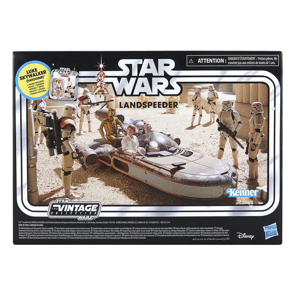 Star Wars Episode IV Vintage Collection Vehicle with Figure Landspeeder & Luke Skywalker (Tatooine) 5010996307705