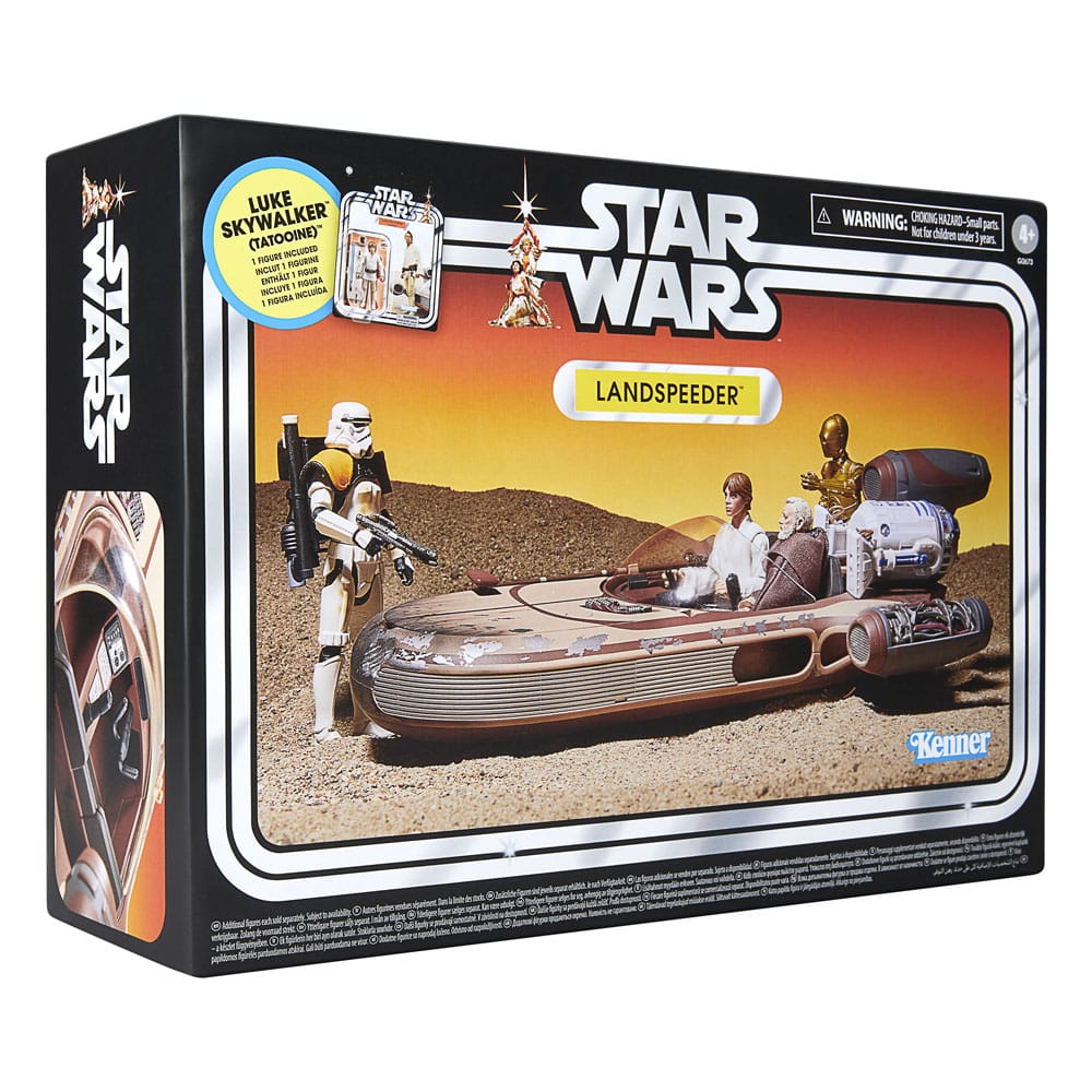 Star Wars Episode IV Vintage Collection Vehicle with Figure Landspeeder & Luke Skywalker (Tatooine) 5010996307705
