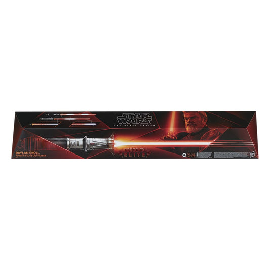 Star Wars: Ahsoka Black Series Replica Force FX Elite Lightsaber Baylan Skoll 5010996282118
