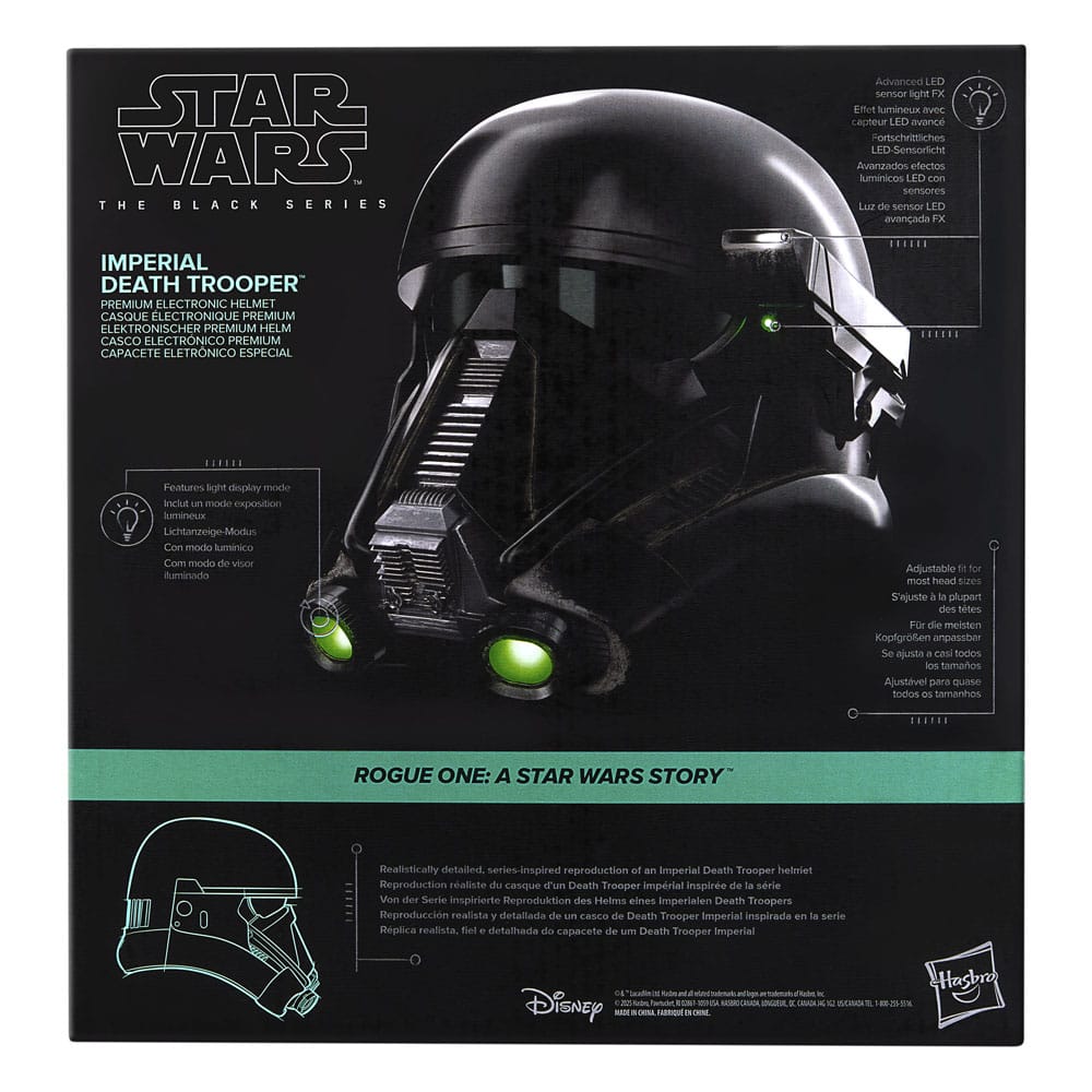 Star Wars: Rogue One Black Series Electronic Helmet Imperial Death Trooper – Amuzzi