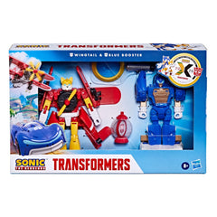 Sonic the Hedgehog x Transformers Action Figure Wingtail & Blue Booster 13 cm 5010996303615