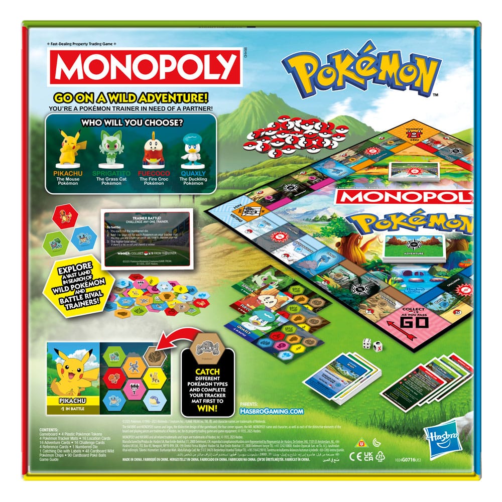 Pokémon Board Game Monopoly *English Version* 5010996298546