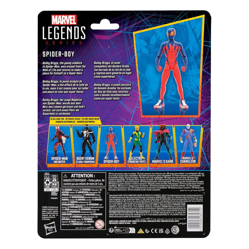 Spider-Man Marvel Legends Retro Action Figure Spider-Boy 15 cm 5010996282712