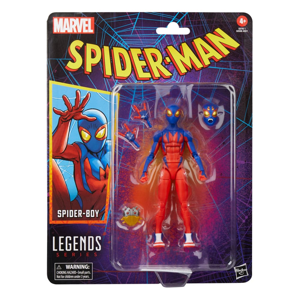 Spider-Man Marvel Legends Retro Action Figure Spider-Boy 15 cm 5010996282712