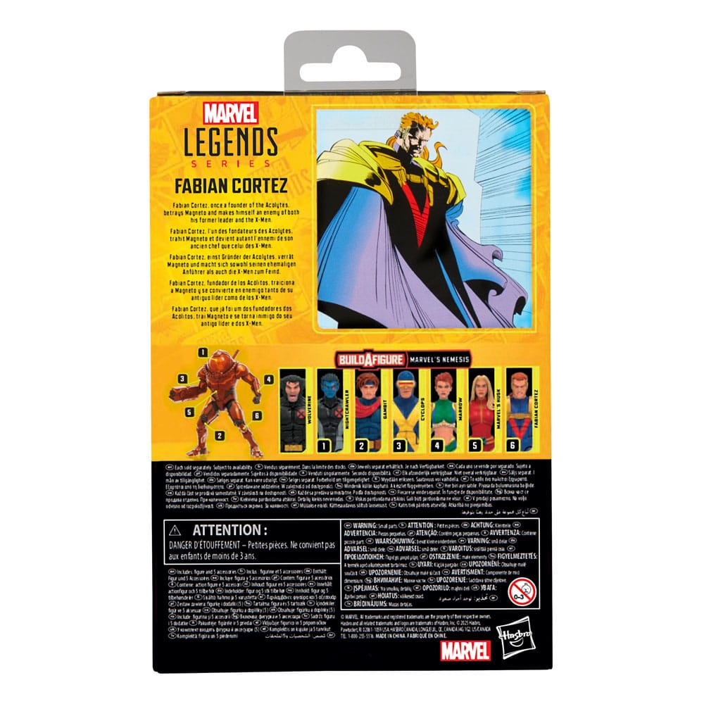 X-Men Marvel Legends Action Figure Fabian Cortez (BAF: Marvel's Nemesis) 15 cm 5010996282941