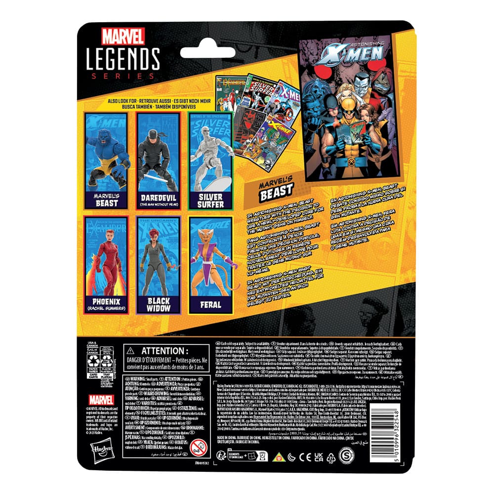 Astonishing X-Men Marvel Legends Action Figure Marvel's Beast 15 cm 5010996322548