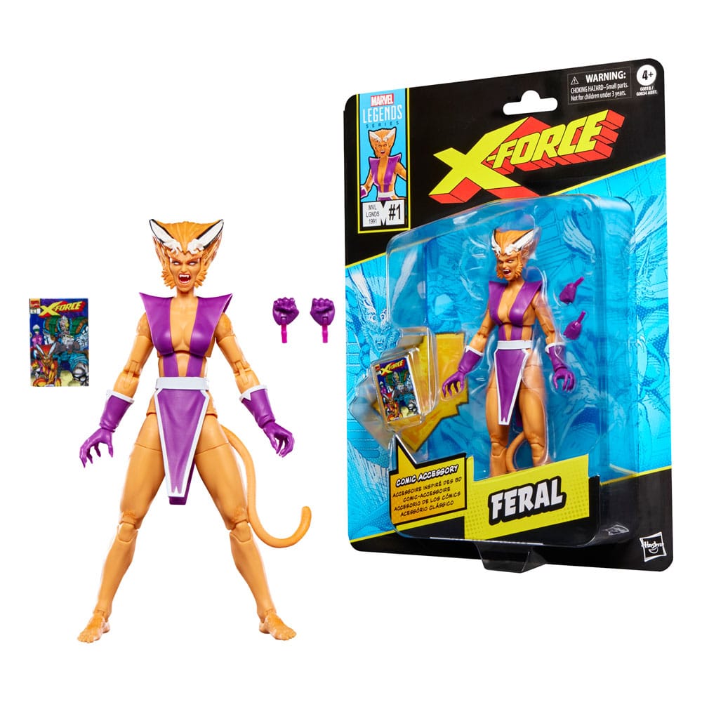 X-Force Marvel Legends Action Figure Feral 15 cm 5010996322470