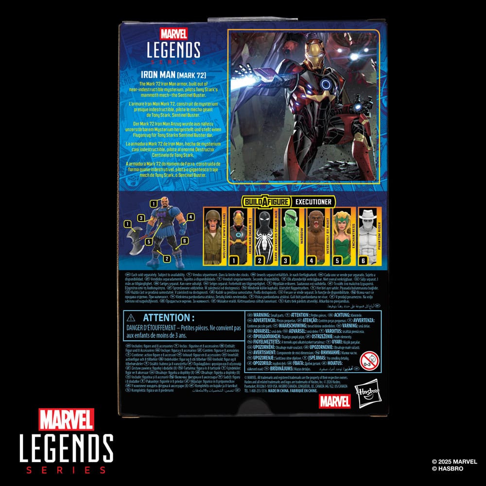 Marvel Legends Action Figure Iron Man (Mark 72) (BAF: Executioner) 15 cm 5010996317353