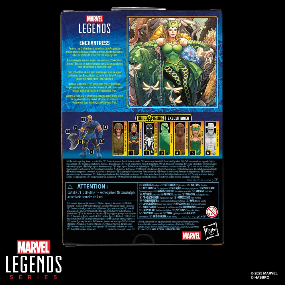 Marvel Legends Action Figure Enchantress (BAF: Executioner) 15 cm 5010996317377