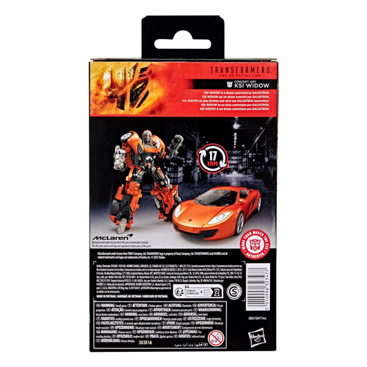 Transformers: Age of Extinction Studio Series Leader Class Action Figure Concept Art KSI Widow 11 cm 5010996323477