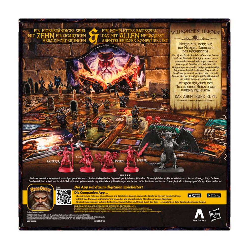 HeroQuest Board Game Der Aufbruch *German Version* 5010996314772
