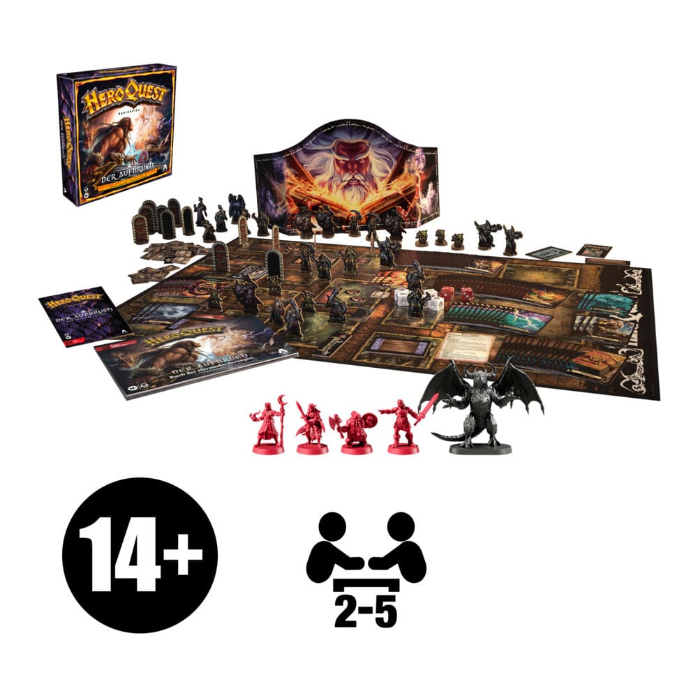 HeroQuest Board Game Der Aufbruch *German Version* 5010996314772