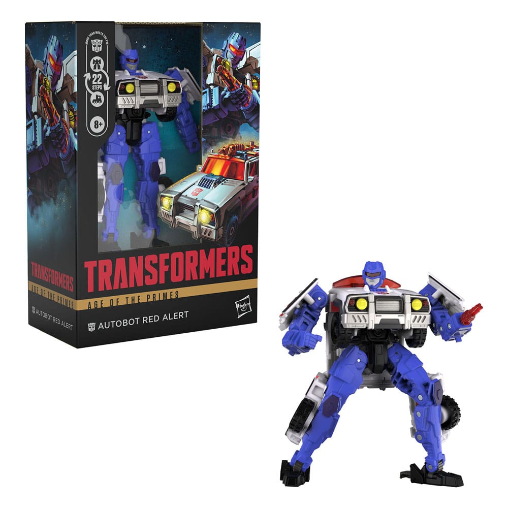 Transformers Age of the Primes Voyager Class Action Figure The Thirteen Autobot Red Alert 18 cm 5010996285331