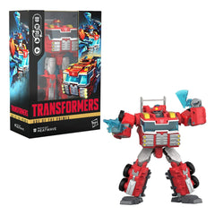 Transformers Age of the Primes Voyager Class Action Figure Rescue Bot Heatwave 18 cm 5010996319708