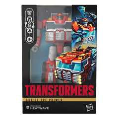 Transformers Age of the Primes Voyager Class Action Figure Rescue Bot Heatwave 18 cm 5010996319708