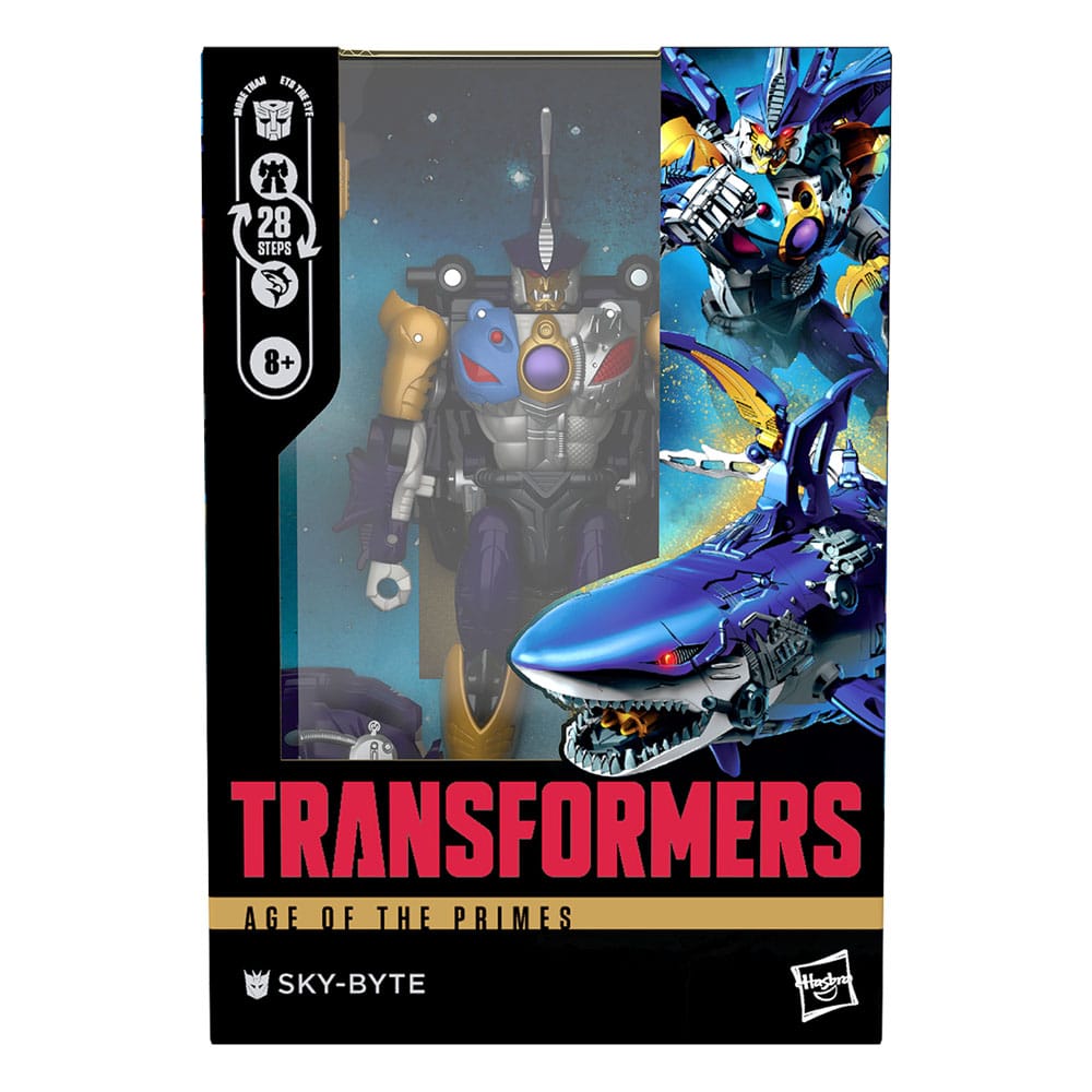 Transformers Age of the Primes Voyager Class Action Figure Sky-Byte 18 cm 5010996319692