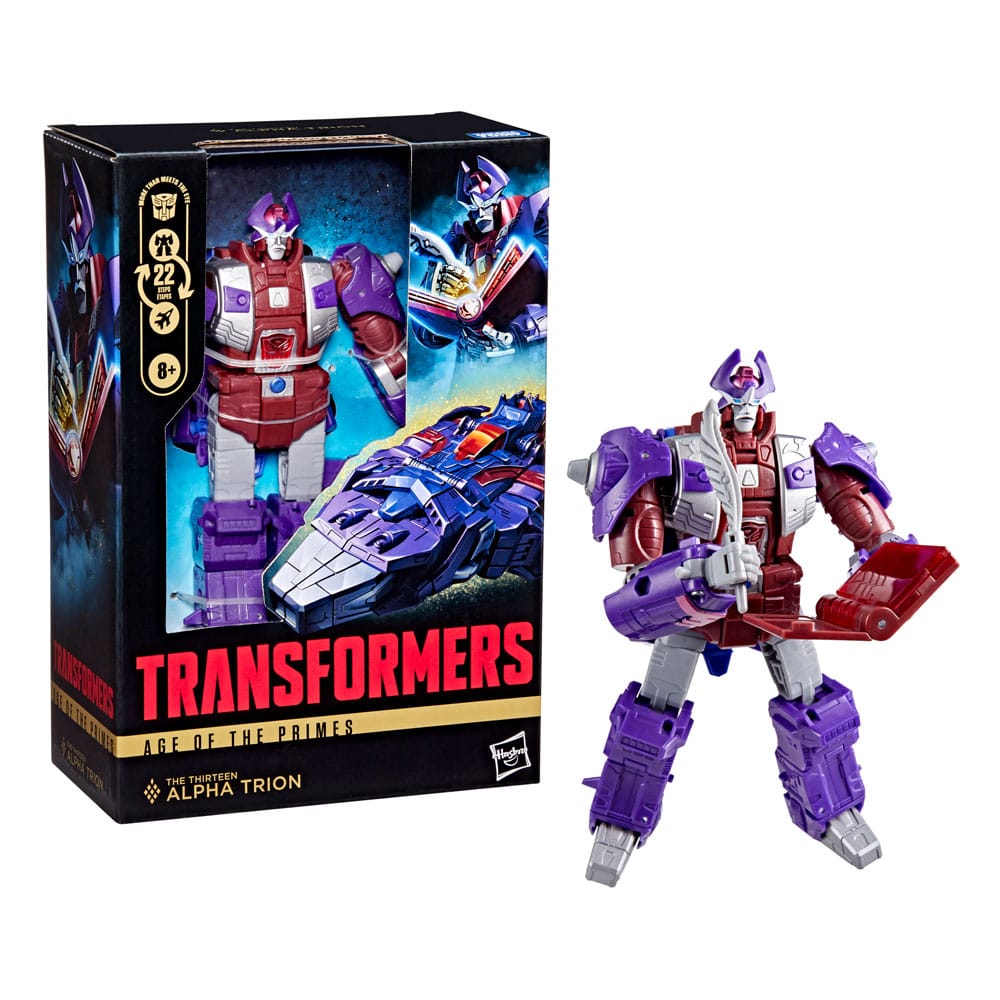 Transformers Age of the Primes Voyager Class Action Figure The Thirteen: Alpha Trion 18 cm 5010996319890