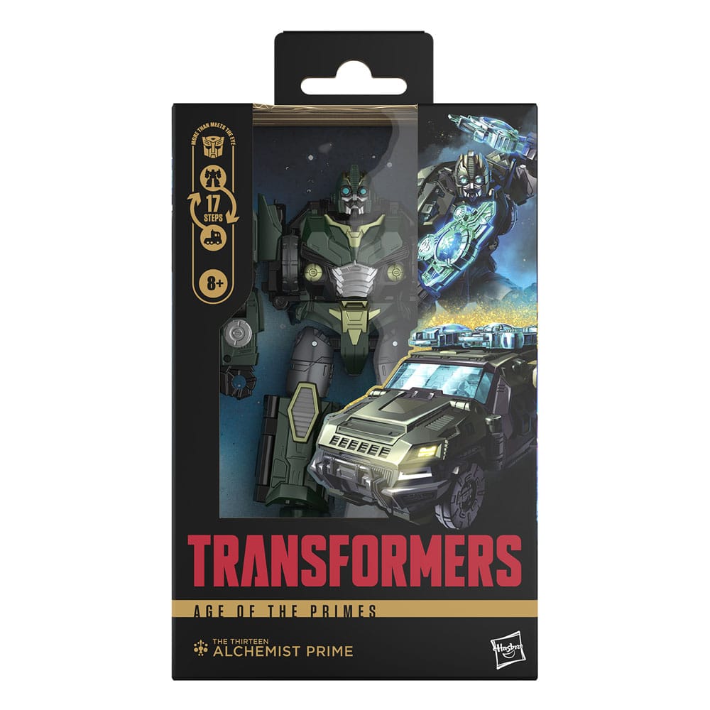 Transformers Age of the Primes Deluxe Class Action Figure The Thirteen Alchemist Prime 14 cm 5010996327154