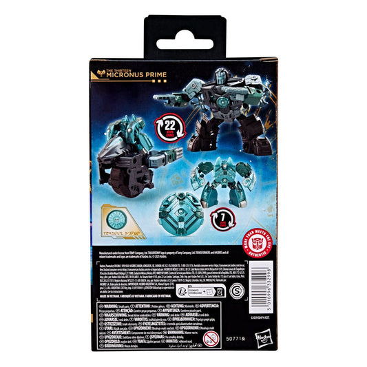 Transformers Age of the Primes Deluxe Class Action Figure The Thirteen: Micronus Prime 14 cm 5010996332998