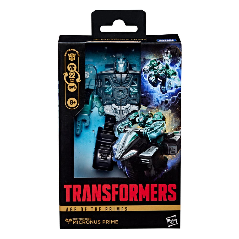 Transformers Age of the Primes Deluxe Class Action Figure The Thirteen: Micronus Prime 14 cm 5010996332998