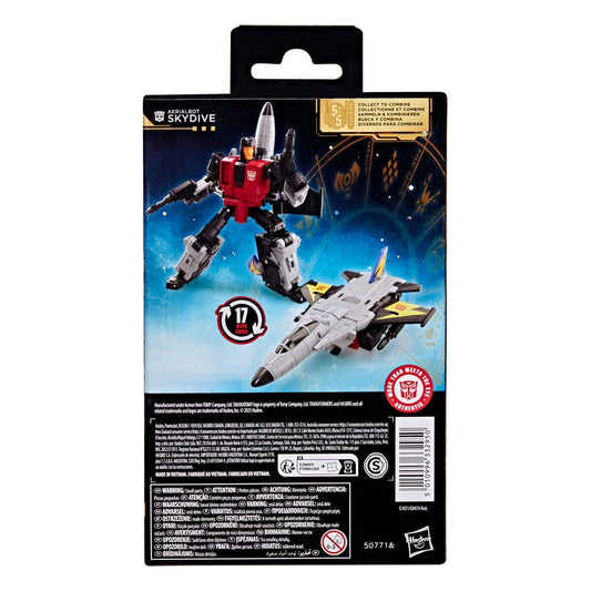 Transformers Age of the Primes Deluxe Class Action Figure Aerialbot Skydive 14 cm 5010996332950