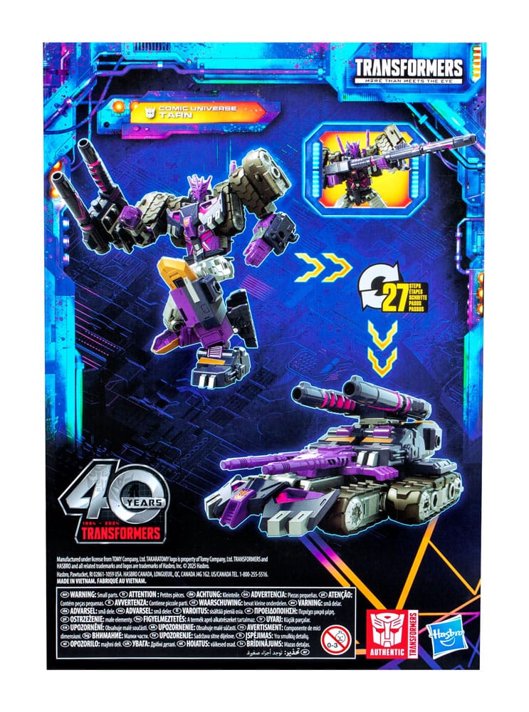 Transformers Generations Legacy United Voyager Class Action Figure Comic Universe Tarn 18 cm 5010996285287