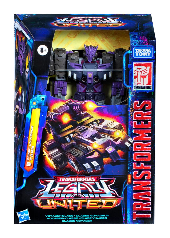 Transformers Generations Legacy United Voyager Class Action Figure Comic Universe Tarn 18 cm 5010996285287