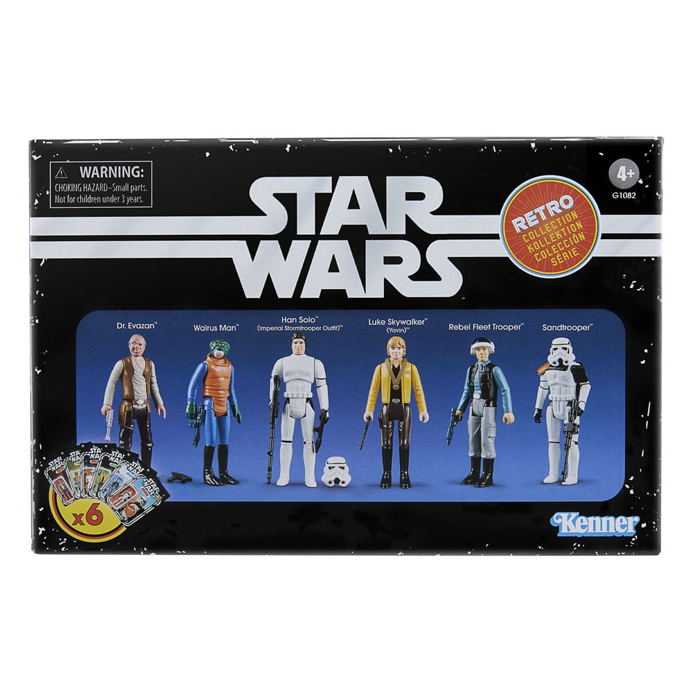 Star Wars Episode IV Retro Collection Action Figure 6-Pack 10 cm 5010996314758