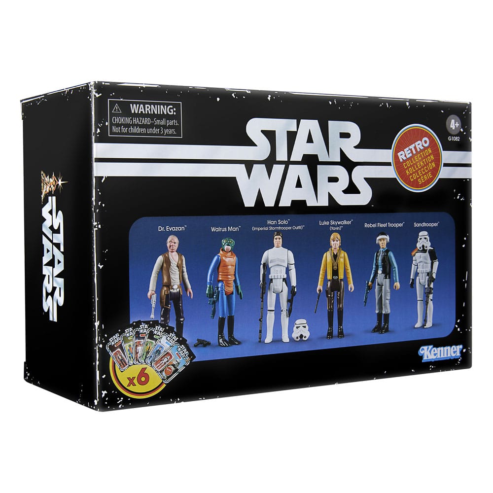 Star Wars Episode IV Retro Collection Action Figure 6-Pack 10 cm 5010996314758