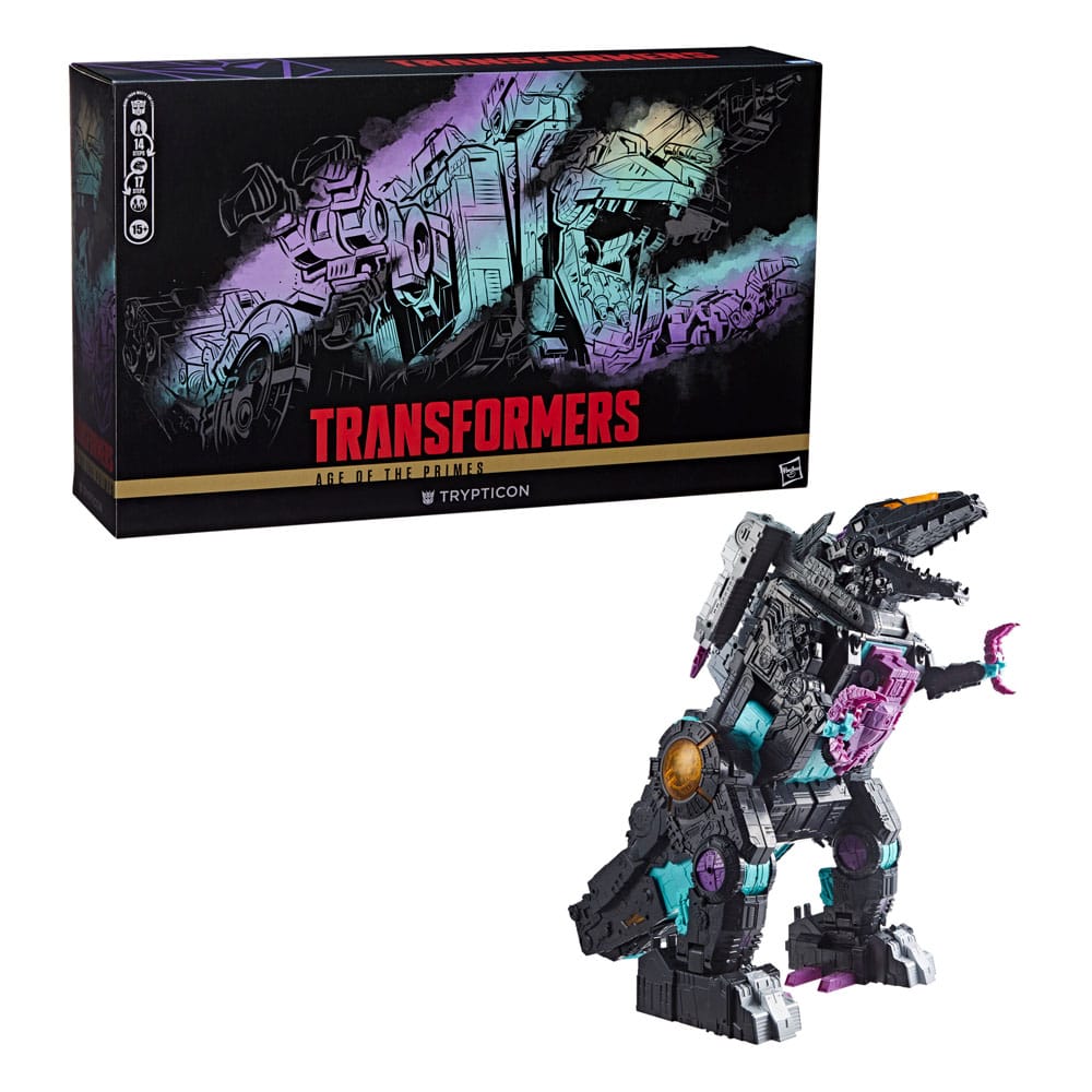 Transformers Generations Selects Age of the Primes Action Figure G1 Trypticon 45 cm 5010996288820