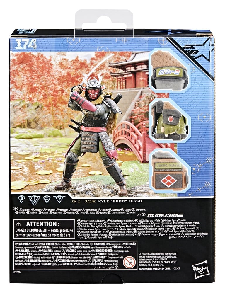 G.I. Joe Classified Series Deluxe Action Figure #174 Kyle "Budo" Jesso 15 cm 5010996317063