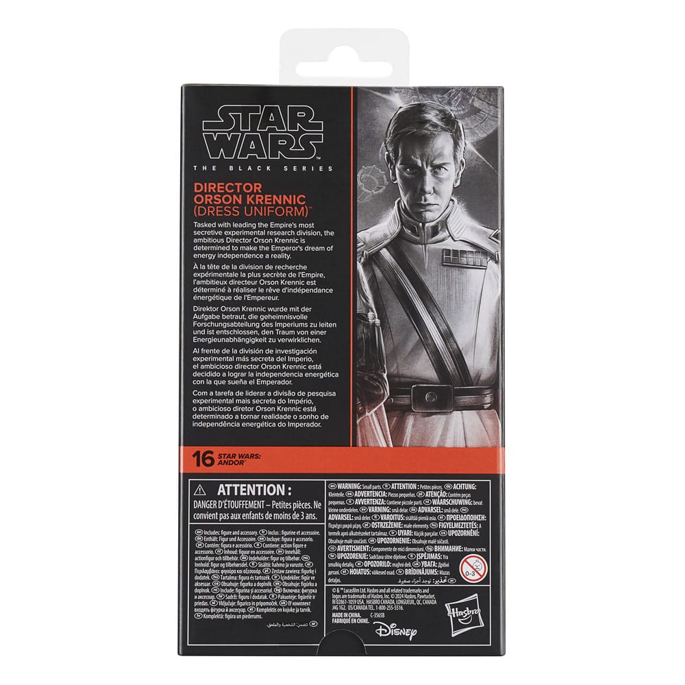Star Wars: Andor Black Series Action Figure Director Orson Krennic (Dress Uniform) 15 cm 5010996322999