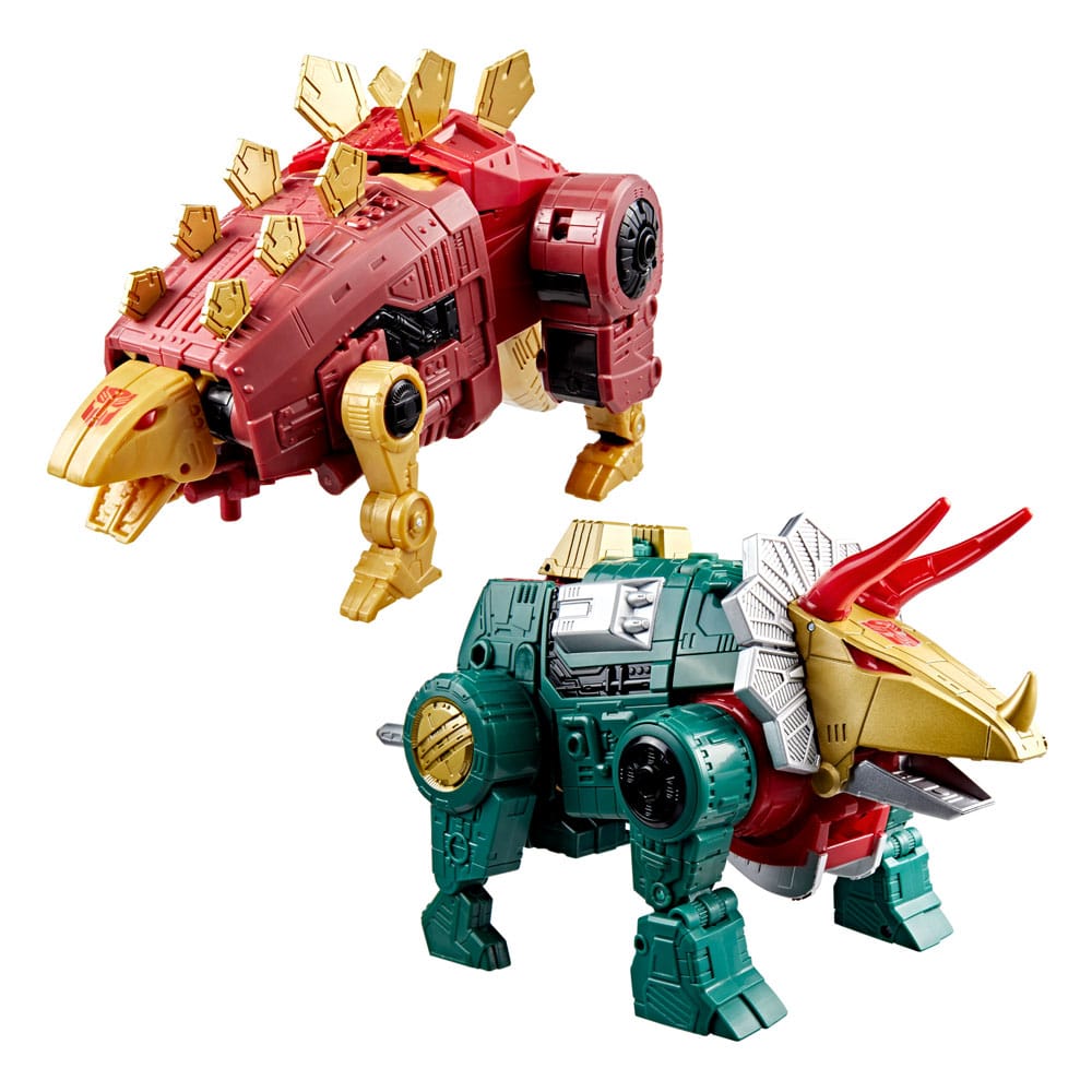 Transformers Age of the Primes Leader Class Action Figure G2 Universe Dinobots Snarl & Slug 19 cm 5010996327611