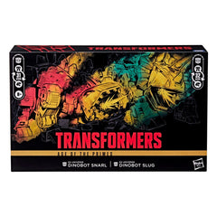 Transformers Age of the Primes Leader Class Action Figure G2 Universe Dinobots Snarl & Slug 19 cm 5010996327611